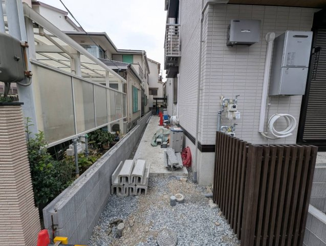 D-residence東淀川のエントランス
