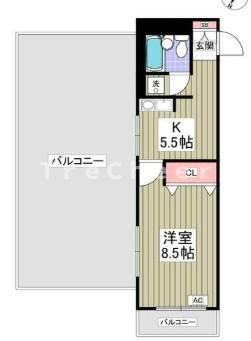 フレクション光が丘の間取り