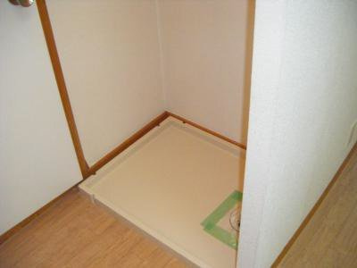 ライトハウスＡ・B棟の設備|室内洗濯機置き場