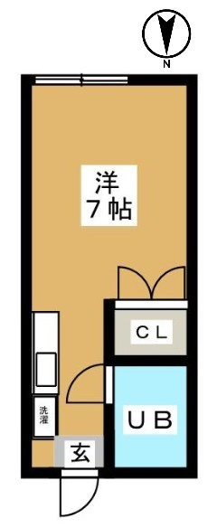 10FLATS　駅近　ペット相談　室内洗濯機置場　敷金・礼金0の間取り