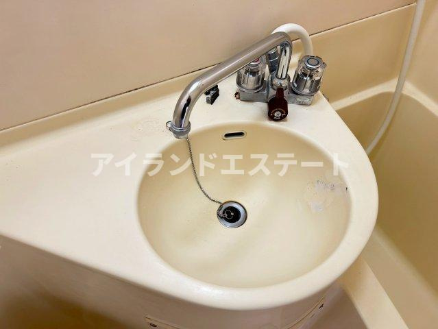 10FLATS　駅近　ペット相談　室内洗濯機置場　敷金・礼金0の洗面所
