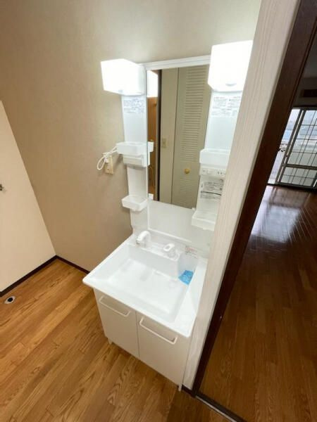 ヒルハイツの洗面所