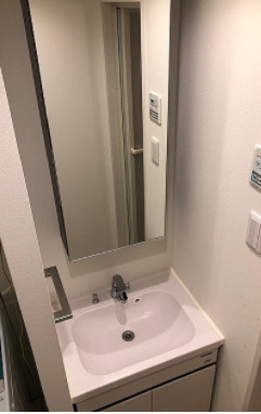 LEXE入谷の洗面所