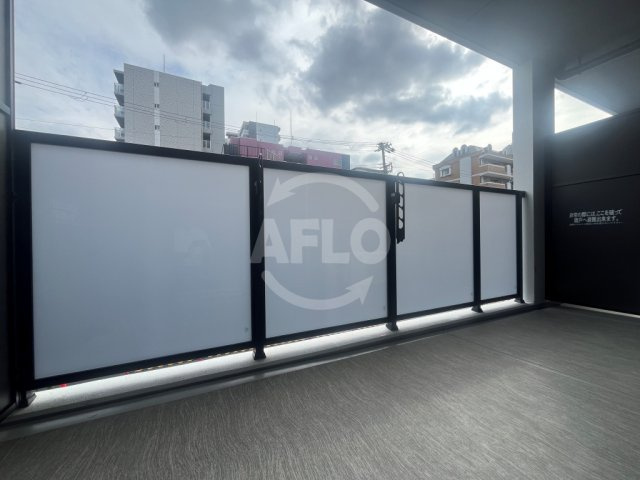 ソルテラスUMEDA NORTHのバルコニー