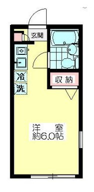 かまこもハイムの間取り