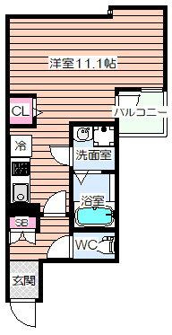 【間取り】 | REGIES姫島Ⅰ