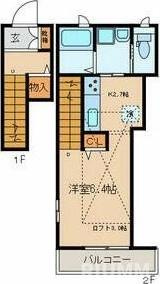 【間取り】 | メゾンＨａｎａ赤堤Ⅱ