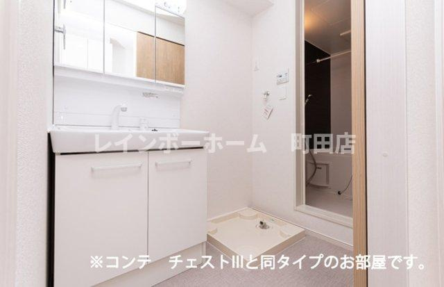 シンセリティ※初期費用分割あと払いサービス利用可能物件の独立洗面台|同施工会社参考写真