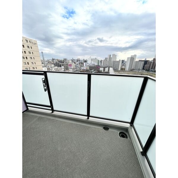 S-RESIDENCE上飯田Westのバルコニー