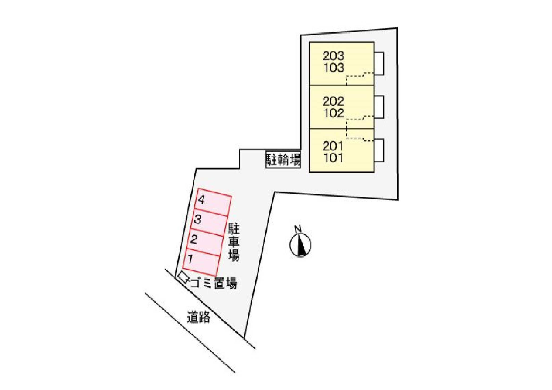 ニューエアリーの区画図
