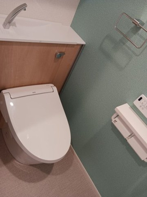 【トイレ】 | ラポールⅢ | 落ち着いたトイレです