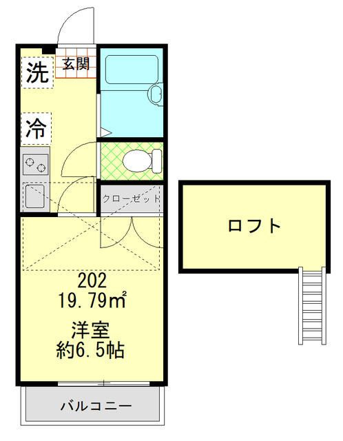 コルモ上大岡の間取り