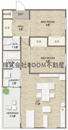 Gran Beige(グランベアージュ)の間取り