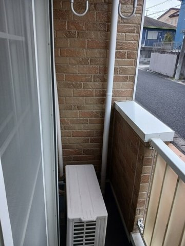 ブライト　メゾンのバルコニー|広々としたバルコニーです