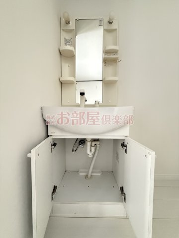 グリーンパークゆのそDの洗面所