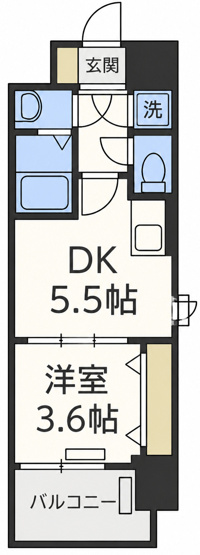 【間取り】 | レジュールアッシュウエストレジス