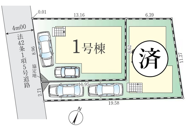 東村山市青葉町2期　全2棟　1号棟