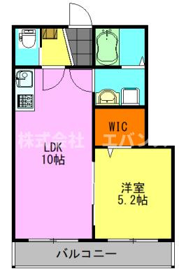 【間取り】 | Ajour蘇我06　