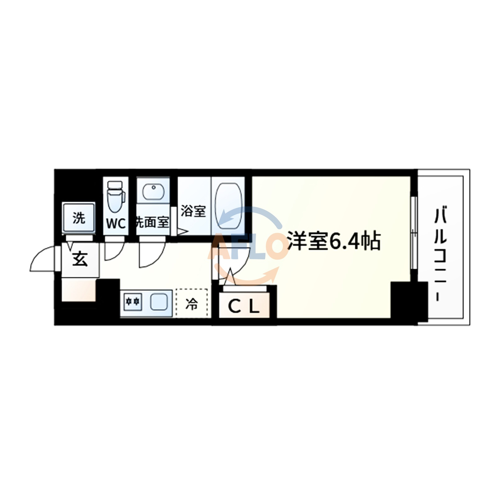 エスリード京橋の間取り|エスリード京橋　間取り