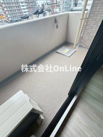 シャテーニュ上本町のバルコニー