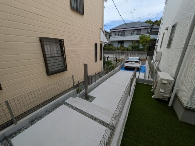 神戸市北区北五葉5丁目・戸建の庭