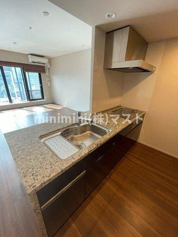 北浜ミッドタワーのキッチン|他号室参考写真