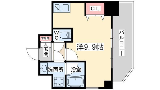 【間取り】 | クレグラン北梅田