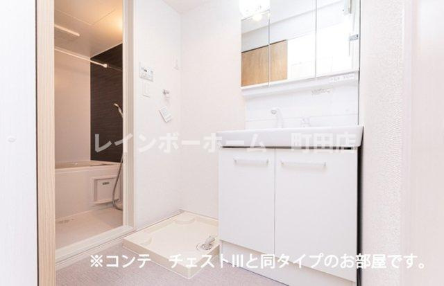 シンセリティ※初期費用分割あと払いサービス利用可能物件の独立洗面台|同施工会社参考写真
