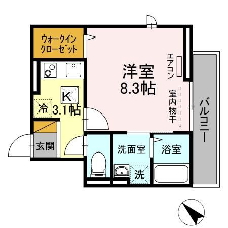 ルミナーレの間取り