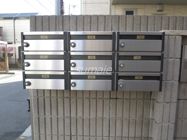 サニーフラットのその他共用部分|こちらがメールBOXです☆