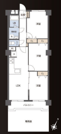野毛ヒミコマンションの間取り
