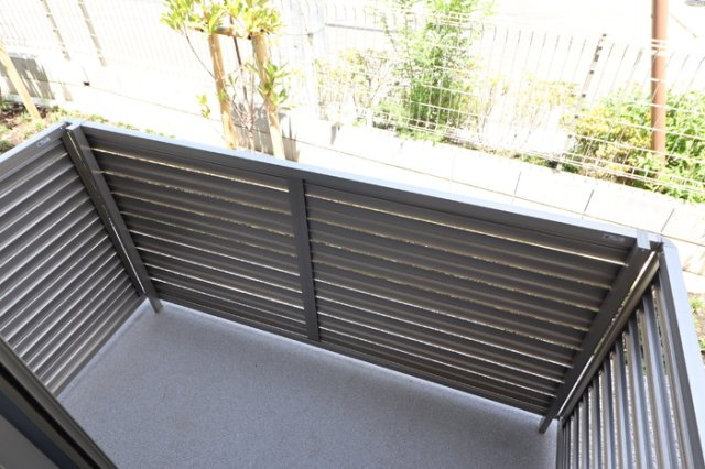 セレスティア小金井中町のバルコニー