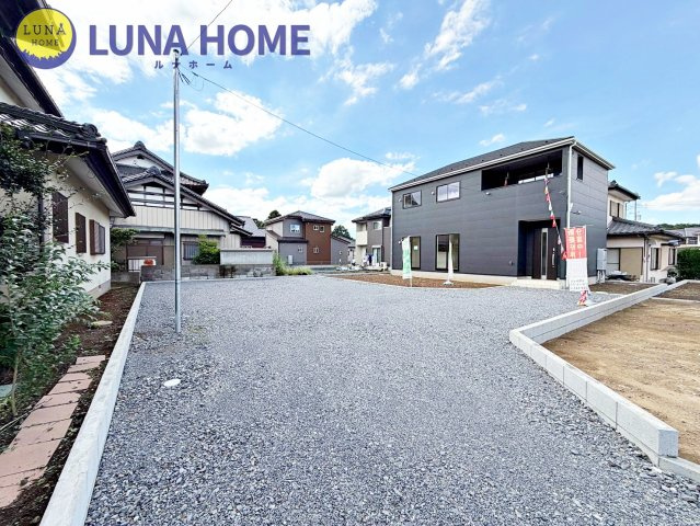 つくば市高見原第17　新築戸建　駐車３台以上☆月々６万円台～！人気分譲地、最終１棟♪の駐車場