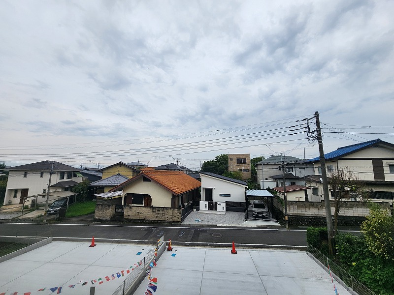 ハートフルタウン 高崎市片岡町2丁目新築の展望|現地撮影