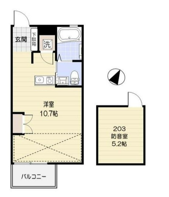 秋桜館の間取り