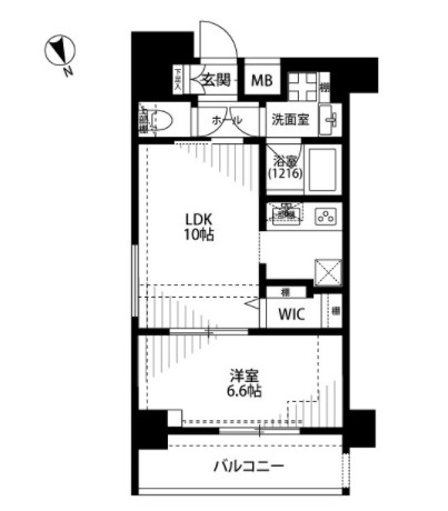 プレール・ドゥーク西浅草の間取り