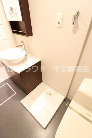 brca una（バルカウーナ）の洗面所|脱衣スペースもあります