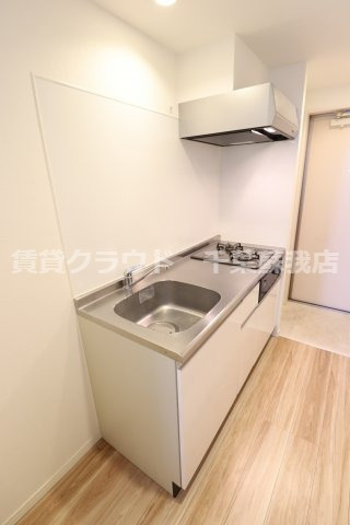 brca una（バルカウーナ）のキッチン|おしゃれな2口コンロ付きのキッチンです！
