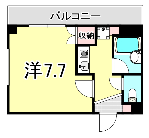 スタジオ・ニュートラッドの間取り