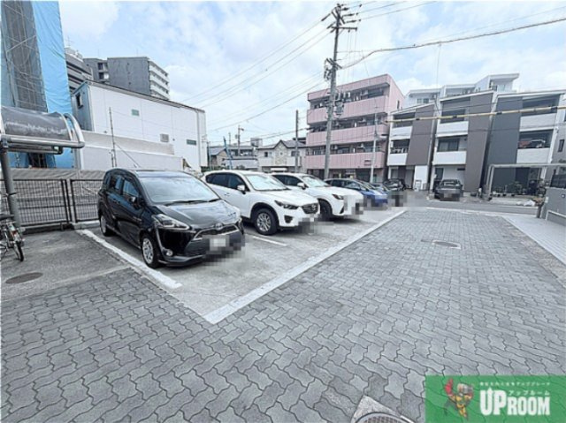 ハイムクランツの駐車場