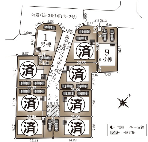 清瀬市下宿第17　全9棟　9号棟
