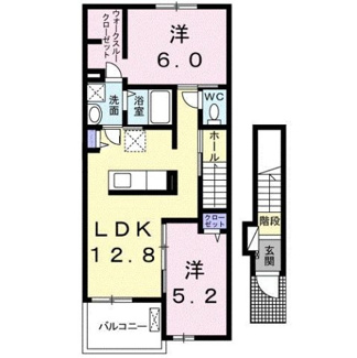 【間取り】 | オーロラ要Ｂ