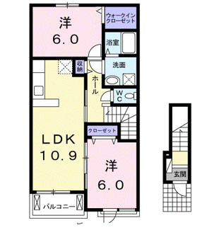 【間取り】 | ソレアード　クルーセ