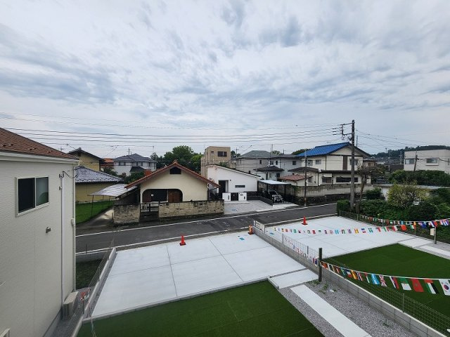 ハートフルタウン 高崎市片岡町2丁目新築の展望|現地撮影