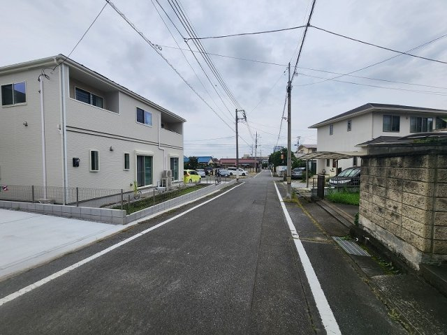 ハートフルタウン 高崎市片岡町2丁目新築の前面道路含む現地写真|現地撮影
