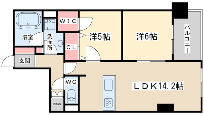 【間取り】 | グレンパーク梅田北