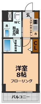 【間取り】 | ＫＤＸレジデンス桜上水