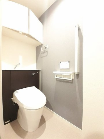 Ｂ．Ｒ．大森山王のトイレ|ゆったりとした空間のトイレです