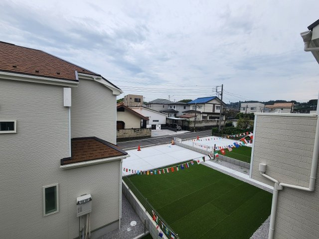 ハートフルタウン 高崎市片岡町2丁目新築の展望|現地撮影