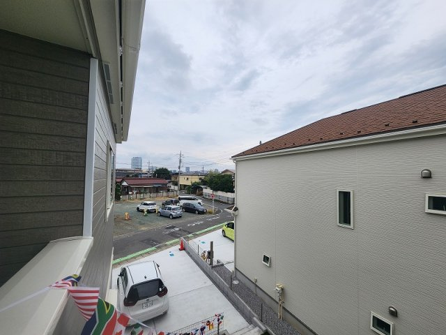 ハートフルタウン 高崎市片岡町2丁目新築の展望|現地撮影